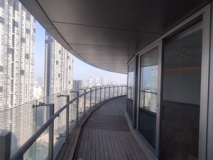 Building Lobby in 4 BHK Apartment at Lodha World Crest, Worli – for Rent