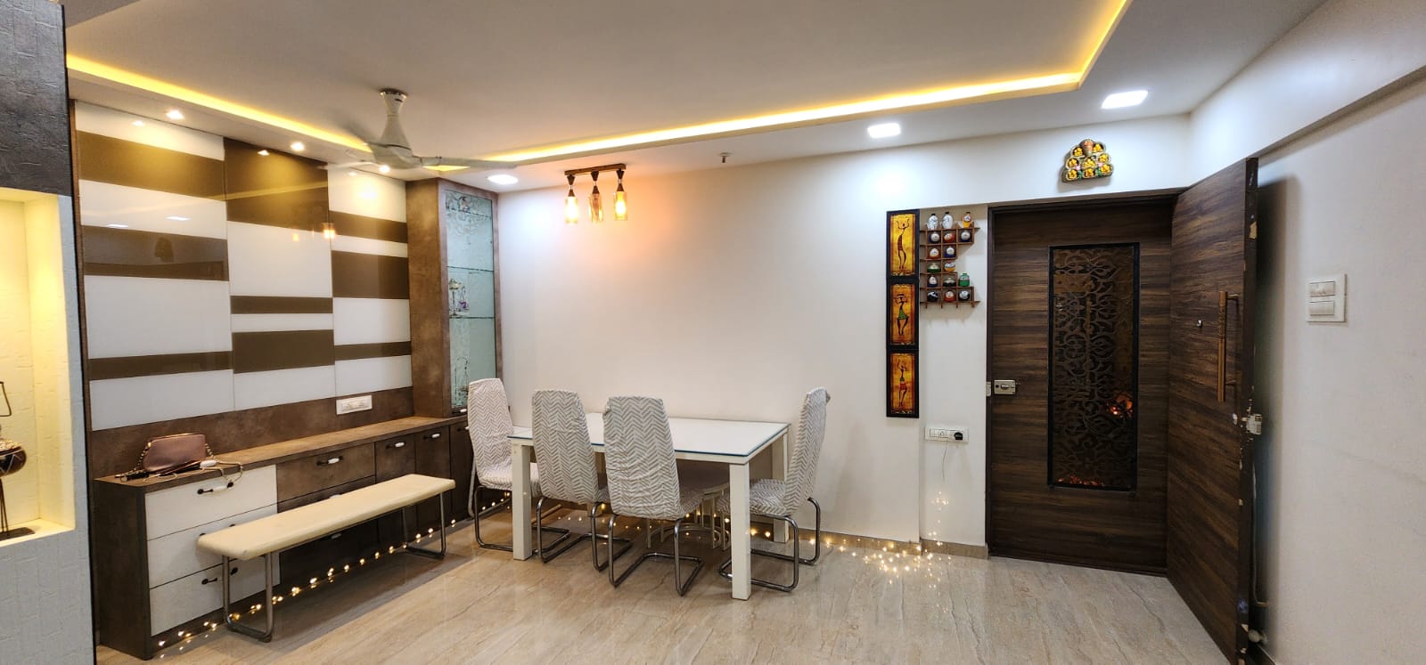 2 BHK + Pooja Room Apartment For Rent in Damji Mahavir Exotica