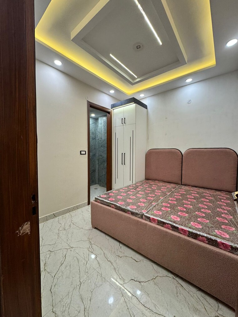 Bedroom, dwarka mor 2 Bedroom 60 Sq.Yd. Builder Floor In Dwarka Mor Delhi 9698408