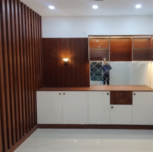 Kitchen in 3 BHK Apartment at L&T Raintree Boulevard Phase 2, Nh 7 – for Rent