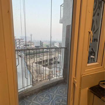 Balcony in 2 BHK Apartment at Ahinsa Khand 2 – for Rent