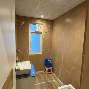 Bathroom in 2 BHK Apartment at Ahinsa Khand 2 – for Rent