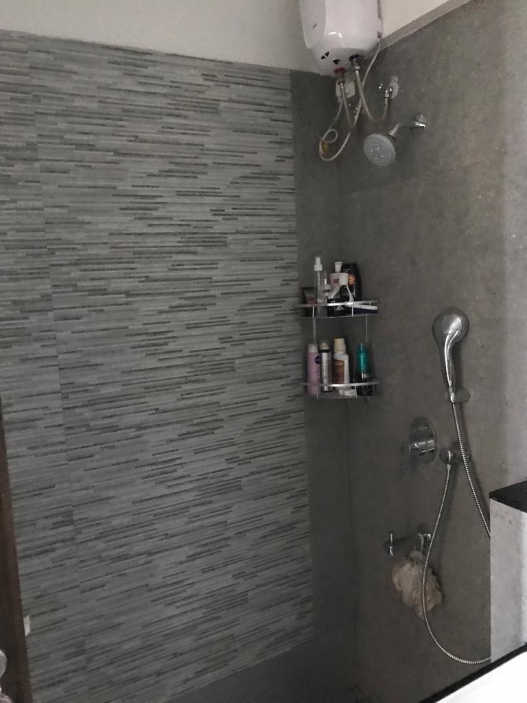 Bathroom in 3 BHK Apartment at Adani Group Western Heights, Andheri West – for Rent