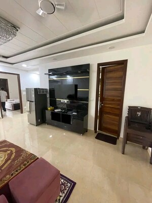 Living Room in 3 BHK Builder Floor at Chattarpur – for Rent