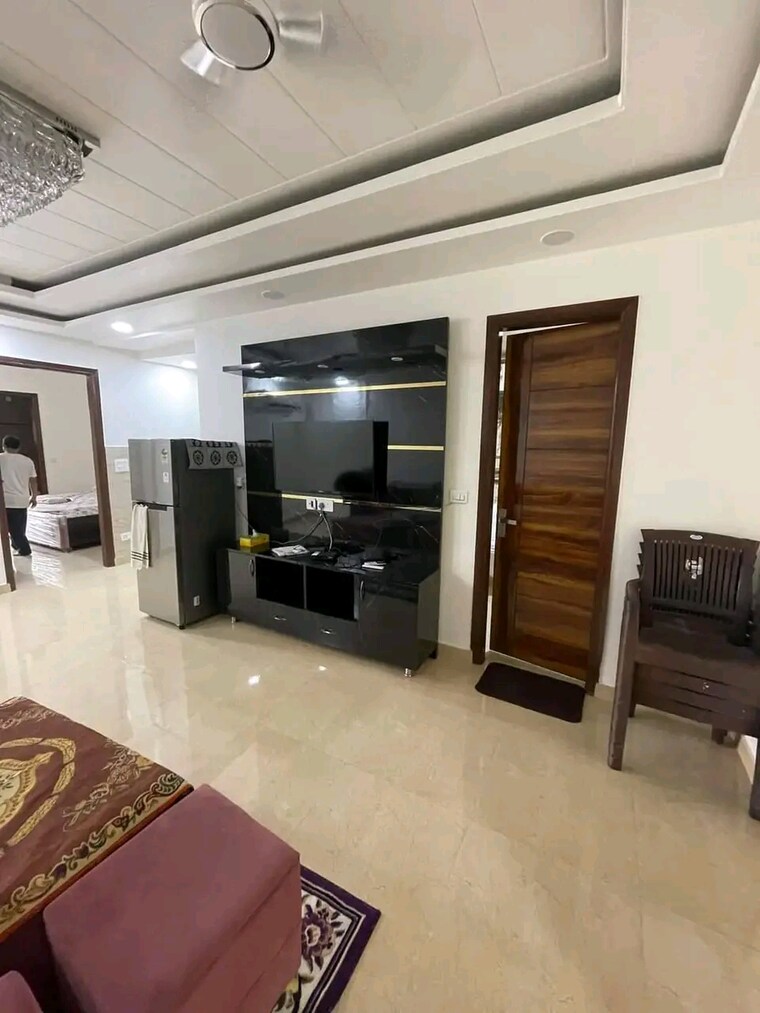 Living Room, chattarpur 3 Bedroom 1300 Sq.Ft. Builder Floor In Chattarpur Delhi 9698457