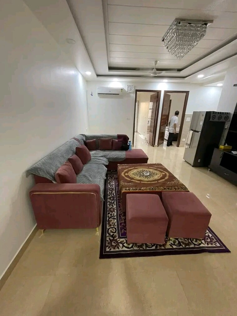 Living Room, chattarpur 3 Bedroom 1300 Sq.Ft. Builder Floor In Chattarpur Delhi 9698457