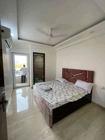 Bedroom in 3 BHK Builder Floor at Chattarpur – for Rent
