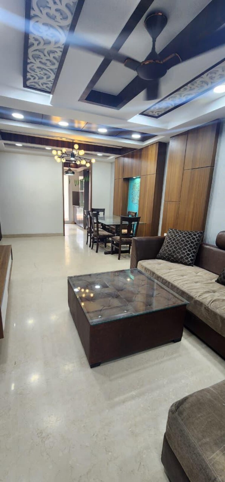 Living Room, sector 57 3 Bedroom 2200 Sq.Ft. Builder Floor In Sector 57 Gurgaon 9698449