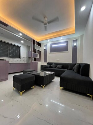 Living Room in 1 BHK Apartment at Saket – for Rent