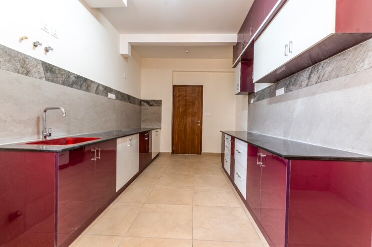 Kitchen, prestige-waterford 3.5 Bedroom 2027 Sq.Ft. Apartment In Whitefield Bangalore 9698552