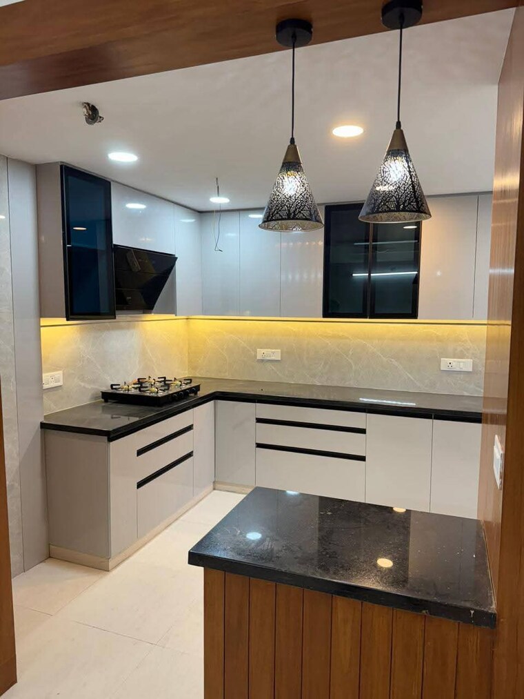 Kitchen, saket 3 Bedroom 1500 Sq.Ft. Apartment In Saket Delhi 9698536