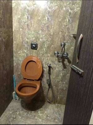 Bathroom in 2 BHK Apartment at Sai Residency Andheri West, Andheri West – for Rent