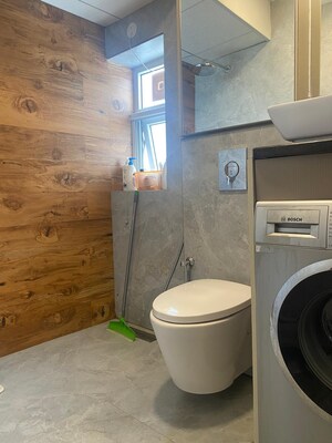 Bathroom in 2 BHK Apartment at Ranka Court, Cambridge Layout – for Rent