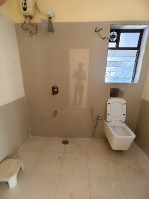 Bathroom in 3 BHK Apartment at Maharaja Retreat CHS, Goregaon East – for Rent