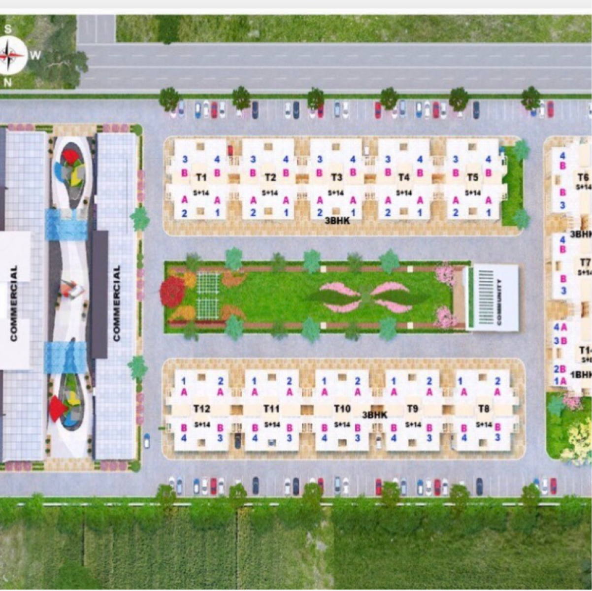 3 BHK Apartment For Sale in S3 Green Avenue