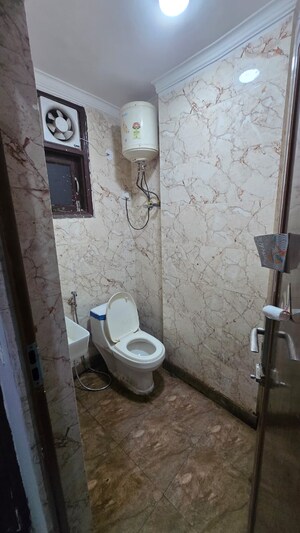 Bathroom in 2 BHK Builder Floor at Neb Sarai – for Rent