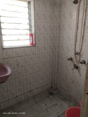 Bathroom in 2 BHK Apartment at Hiranandani Powai Park, Powai – for Rent