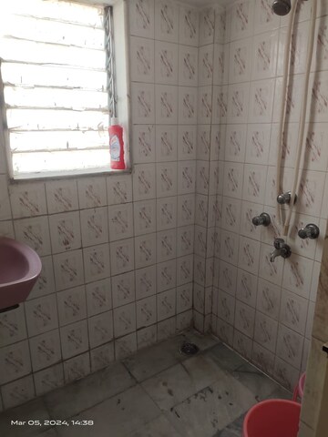 Bathroom in 2 BHK Apartment at Hiranandani Powai Park, Powai – for Rent