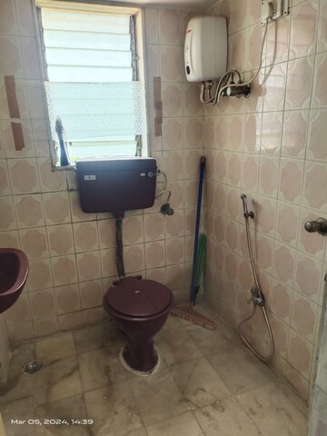Bathroom in 2 BHK Apartment at Hiranandani Powai Park, Powai – for Rent