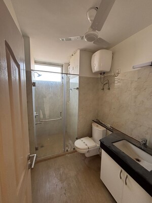 Bathroom in 3 BHK Apartment at Pioneer Park Presidia, Sector 62 – for Rent