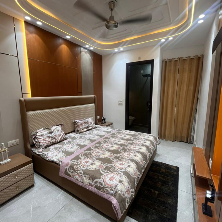Bedroom, greater kailash i 3 Bedroom 1850 Sq.Ft. Builder Floor In Greater Kailash I Delhi 9699212
