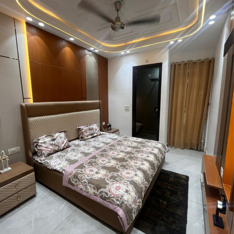 Bedroom, greater kailash i 3 Bedroom 1902 Sq.Ft. Builder Floor In Greater Kailash I Delhi 9699816