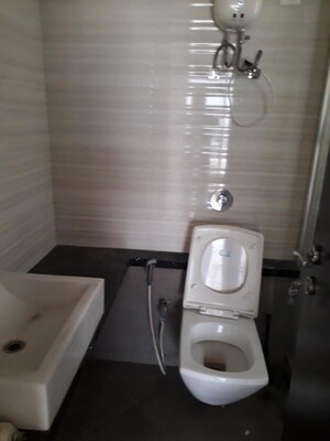 Bathroom in 3 BHK Apartment at Nandan Prospera Gold, Balewadi – for Rent