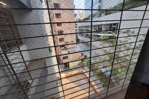 Balcony in 2 BHK Apartment at Aum Sahil Tower, Lower Parel – for Rent