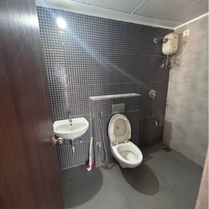 Bathroom in 2 BHK Apartment at Lodha Downtown, Taloja Bypass Road – for Rent