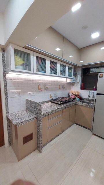 Kitchen in 1 BHK Apartment at Summit Apartment, Goregaon East – for Sale