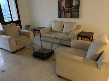 Living Room in 3 BHK Apartment at Vipul Belmonte, Sector 53 – for Rent