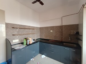 Kitchen in 1 BHK Apartment at Shubham Atlantis, Kopar Khairane – for Sale