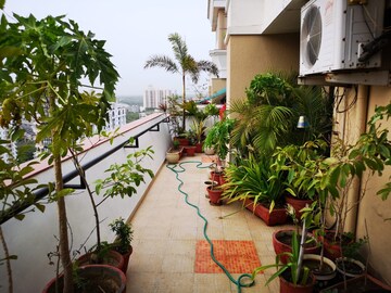 Balcony in 3 BHK Apartment at Vipul Belmonte, Sector 53 – for Rent