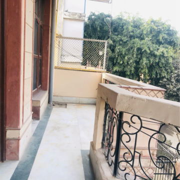 Balcony in 1.5 BHK Villa at Sector 22 – for Rent