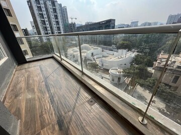 Balcony in 3 BHK Apartment at Rachana Beverly Hills, Baner – for Rent