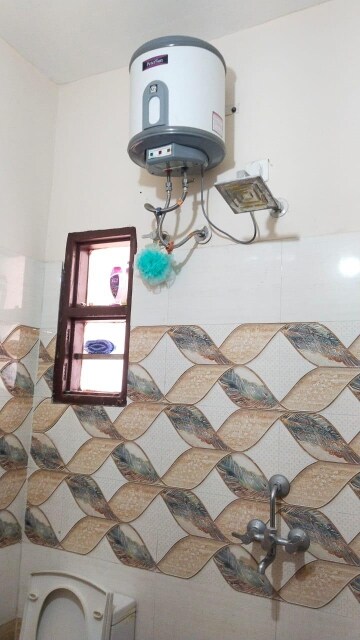 Bathroom in 1 BHK Apartment at Kharar Mohali Road – for Rent