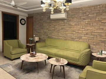 Living Room in 4 BHK Builder Floor at South City 2 – for Rent