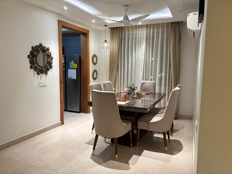 Dining area, south city 2 4 Bedroom 3240 Sq.Ft. Builder Floor In South City 2 Gurgaon 9699860