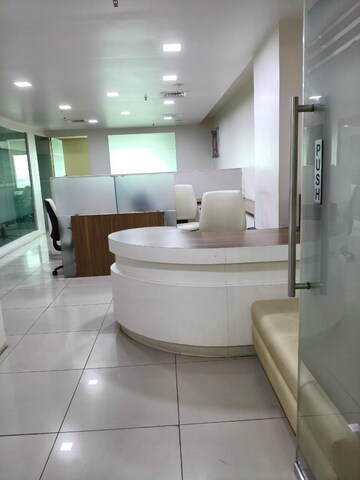 Bathroom in  Office Space at Prahlad Nagar – for Rent