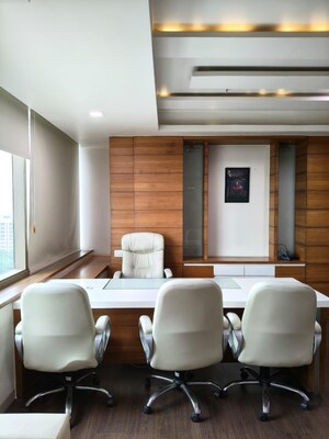 Living Room in  Office Space at Prahlad Nagar – for Rent