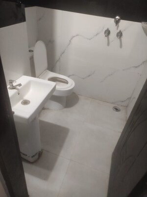 Bathroom in 1 RK Apartment at Monarch Apartments Zirakpur, Vip Road – for Rent