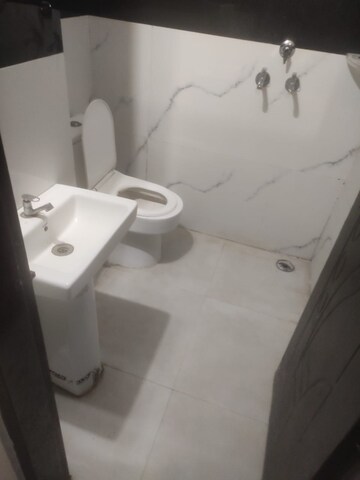 Bathroom in 1 RK Apartment at Monarch Apartments Zirakpur, Vip Road – for Rent