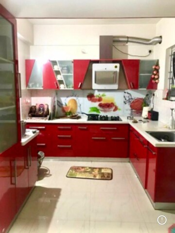 Kitchen in 3 BHK Apartment at SV Residency, Electronic City Phase I – for Rent