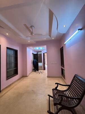 Living Room in 3 BHK Builder Floor at Safdarjung Enclave – for Sale