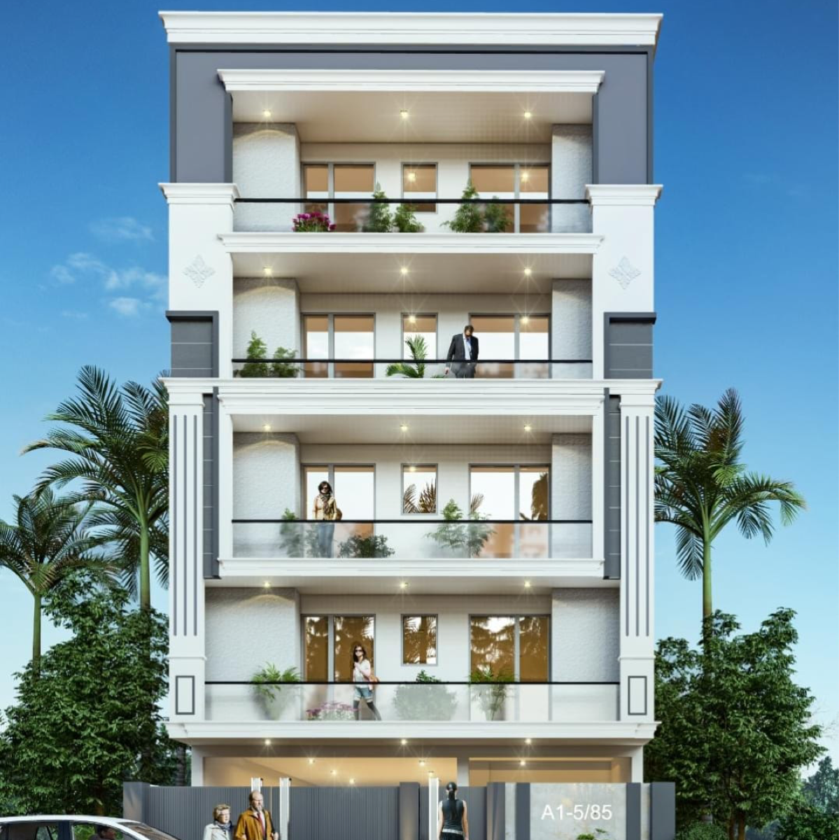 4 BHK + Pooja Room 250 Sq.Yd. Builder Floor in BP Homes