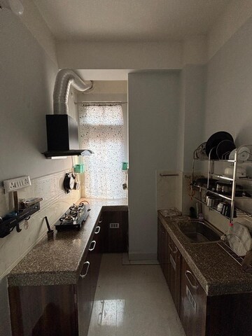 Kitchen in 2 BHK Builder Floor at Lachit Nagar – for Rent