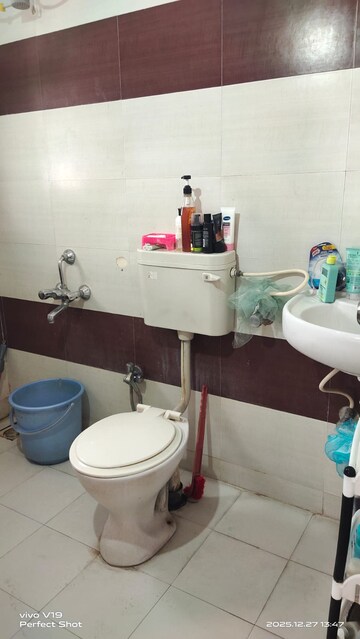 Bathroom in 3 BHK Apartment at Ratan Prestige, Kharadi – for Sale