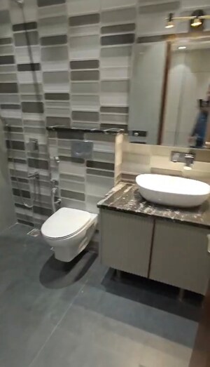 Attached Bathroom in 3 BHK Apartment at Smart World Orchard, Sector 61 – for Rent