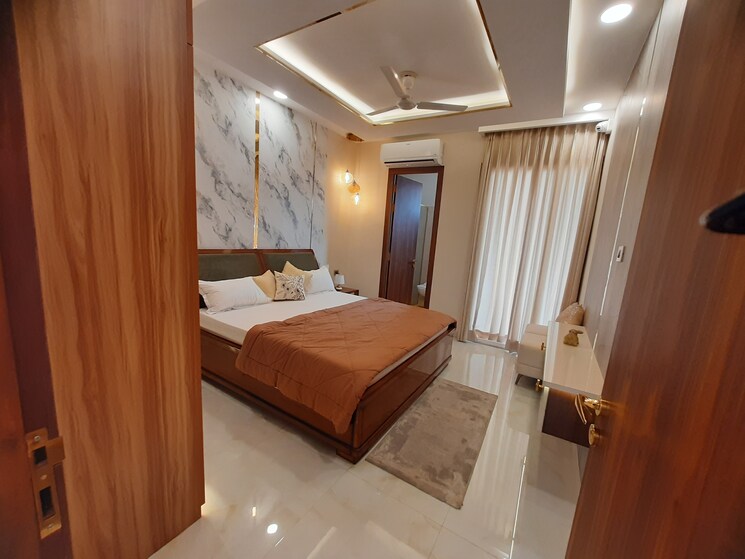 Bedroom, jms-the-nation 2.5 Bedroom 120 Sq.Yd. Builder Floor In Sector 95 Gurgaon 9700558