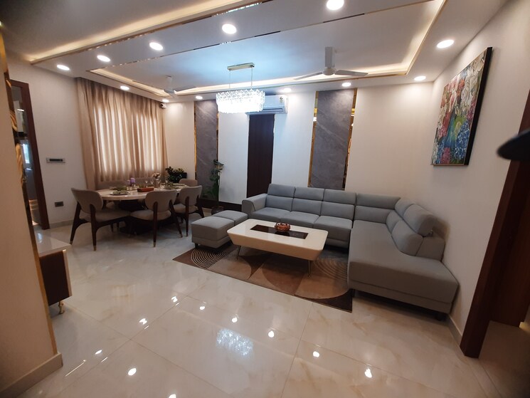 Living Room, jms-the-nation 2.5 Bedroom 120 Sq.Yd. Builder Floor In Sector 95 Gurgaon 9700558